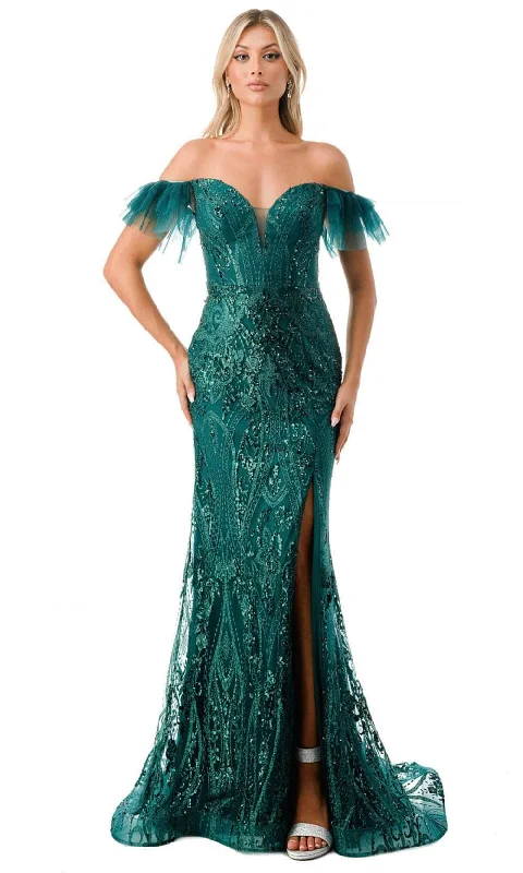 Aspeed Design L2786F - Embellished Evening Gown
