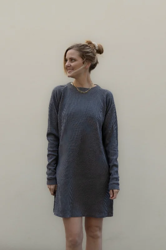 AYANA DRESS DARK GREY