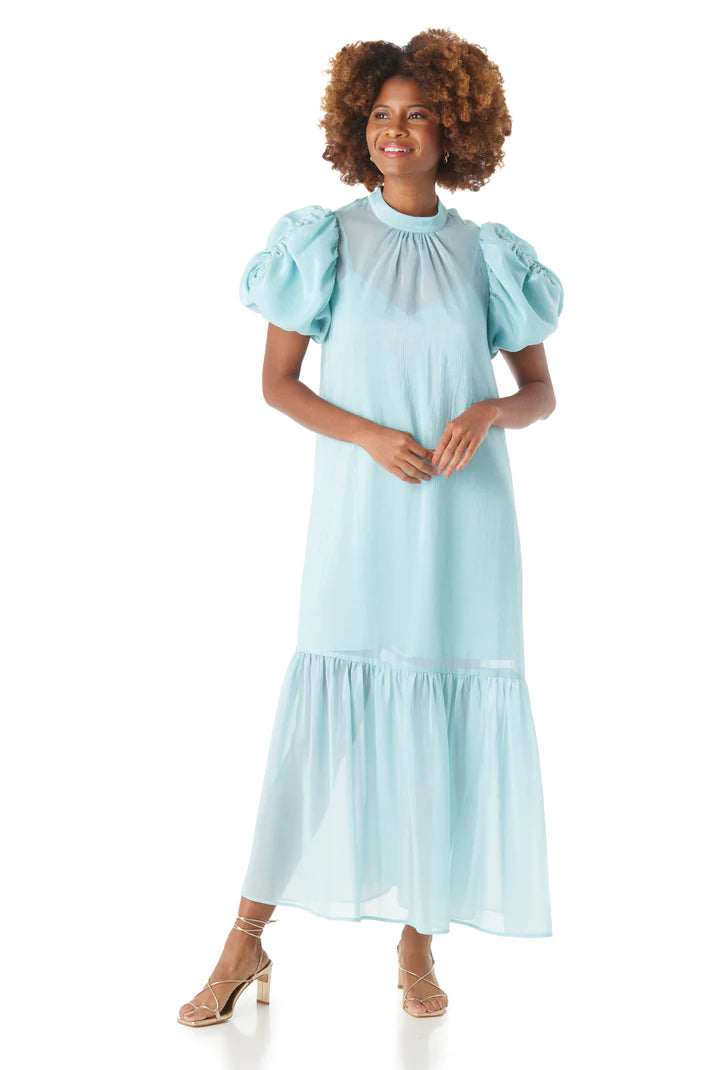 Crosby Loretta Dress - Pool Blue