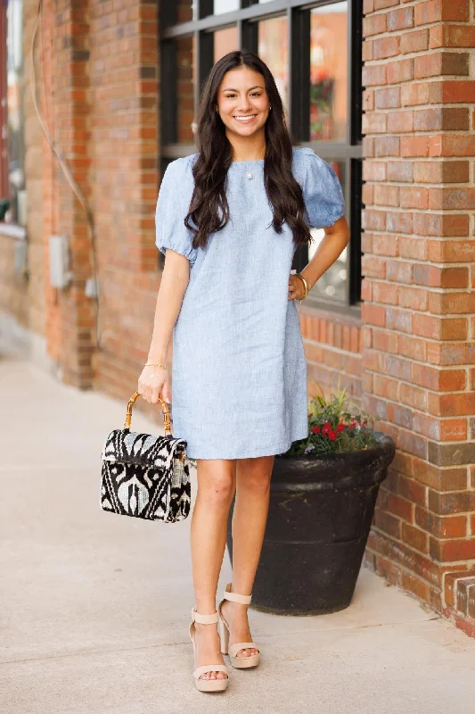 Fifteen Twenty Juliette Dress - Capri Blue
