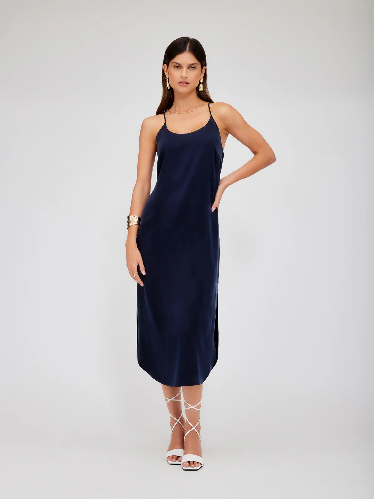 FIFTEEN TWENTY Racerback Dress - Navy