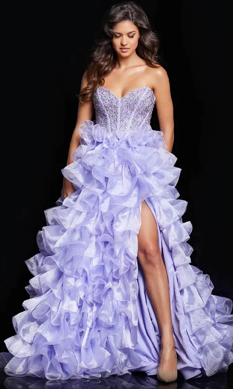 Jovani 37322 - Jeweled Corset Ballgown
