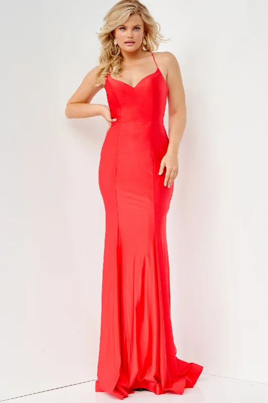 Jovani JVN07643 Sheath Prom Dress Sweetheart Neckline Corset Back JVN 07643