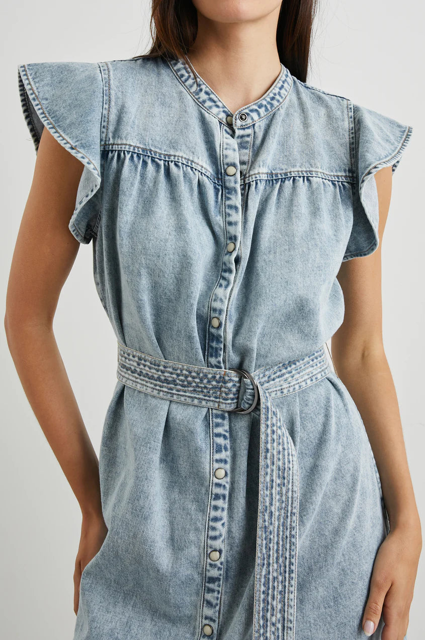 Rails Letta Dress - Faded Indigo