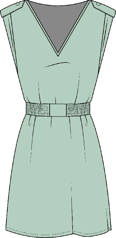 S'edge Felix Dress - Sea Glass